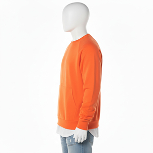 Pull en cachemire gris tricoté à col rond, chaud et doux, coupe ample, manches longues, surdimensionné, en laine, pour femme et homme, personnalisé OEM - Product Image 5