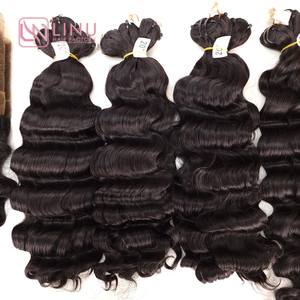 เวียดนามวิกผมลอนลึกสีดำธรรมชาติสีดำ - Product Image 1