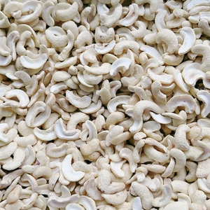 Premium Processing Broken Cashew <b>Nuts</b> <b>Kernels</b> Kaju Badam ISO, HACCP Split Cashews SANTIGO - Product Image 1