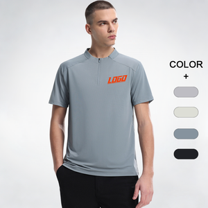 Camiseta Deportiva de Gimnasio para Hombre, Personalizada con Logotipo, de Alta Calidad, Transpirable, Ajustada, de Secado Rápido, Satinada, 300g - Product Image 1