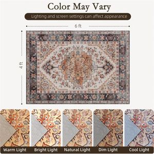 Set di Tappeti Stampati per Soggiorno e Camera da Letto, Adatti come Tappeti Decorativi - Product Image 6