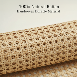 Rollo de Mimbre Natural para Sillas, Puertas de Armarios, Decoración de Muebles, Lámina de Mimbre Hecha a Mano para Reparación de Muebles - Product Image 5