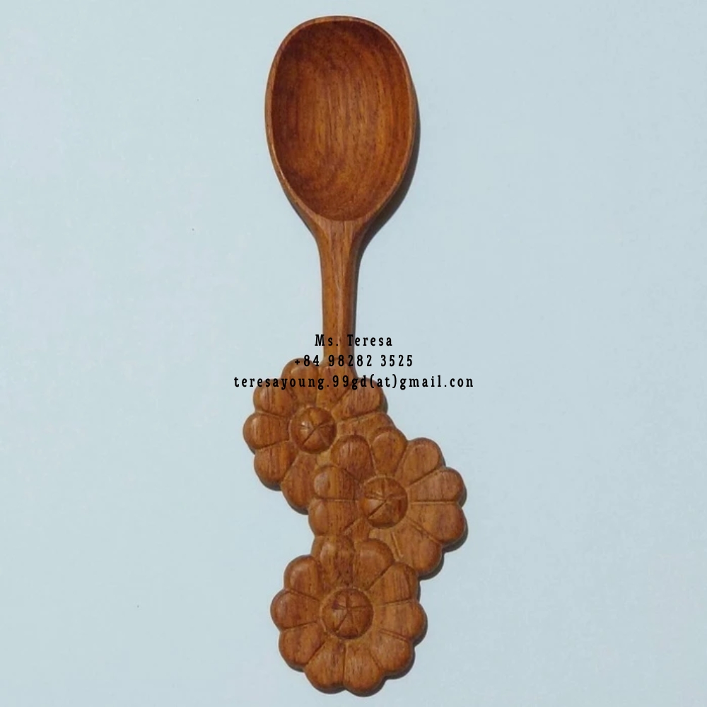 Cuillère à Triple Fleur