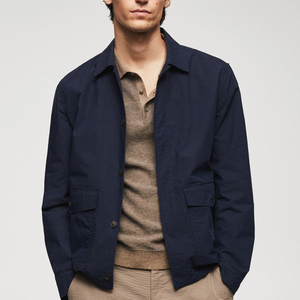 <b>Men</b> Canvas <b>Chore</b> <b>Jacket</b> 100% Cotton Workwear Coat Button Front Multi Pocket Casual Outdoor <b>Jacket</b> Soft Lining Custom Wholesale - Product Image 3