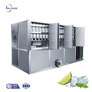 Máquina de Hielo Comercial Icemedal con Control PLC, Motor y Engranaje, Acero Inoxidable, Capacidad de 5 Toneladas, Refrigeración por Aire - Product Image 1