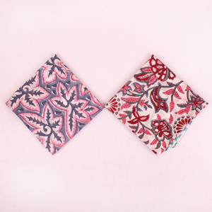 Pañuelo Bandana Multicolor de Algodón Estilo Boho para Mujer, Estampado a Mano, Suave, Protección para Cuello y Cara, Unisex, para el Cabello - Product Image 3