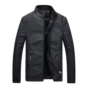 100% High Quality Cowhide Leather Streetwear Jacket <b>Fabric</b> 300g Fur Trim New Stylish Breathable Quick Dry Waterproof Men's - Product Image 3