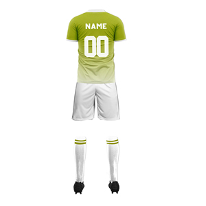Uniforme de Fútbol Personalizado por Sublimación, Traje de Entrenamiento para Club, Secado Rápido, Cómodo y Duradero, 100% Poliéster, Unisex - Product Image 1