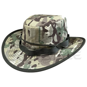 Sombrero de Camuflaje Estilo Safari, Ajustable, Protección Solar para Exteriores, Unisex, Estilo Casual, para Primavera, Verano, Playa, Viajes Diarios - Product Image 1
