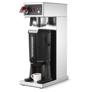 Cafetière électrique à filtre commerciale, capacité 16-17 tasses, en acier inoxydable, carafe thermique 2,5 L, fonction maintien au chaud 4 heures - Product Image 1