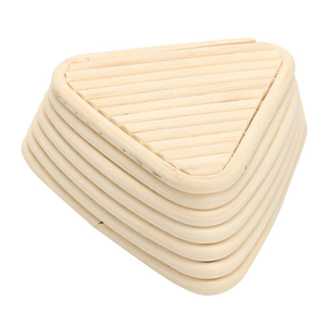Rattan Banneton Proofing <b>Basket</b>, Triangular <b>Bread</b> Proofing <b>Basket</b>, Rattan Banneton <b>Basket</b> Dough Bowls With Liners From Vietnam - Product Image 4