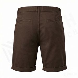 Pantalones Cortos Deportivos de Verano para Hombre, Casuales, de Playa, de Secado Rápido, con Bolsillos, 100% Algodón, Lisos, Teñidos, Cómodos - Product Image 2
