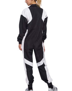 Survêtements d'hiver pour femmes, ensemble 2 pièces, coupe-vent respirant, style streetwear, avec fermeture éclair en nylon de haute qualité et capuche - Product Image 2