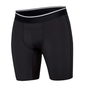 Best Quality High Street <b>Men's</b> Gym <b>Compression</b> <b>Shorts</b> Solid Style Running <b>Shorts</b> for Gym Use OEM Custom <b>Men</b> Modest Halal <b>Shorts</b> - Product Image 4