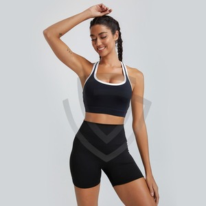 Ropa de Yoga y Fitness, Fabricación con MOQ Bajo, Ropa Deportiva Personalizada, Sujetador Deportivo Sin Costuras de Alta Sujeción para Mujer - Product Image 4