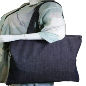 Bolsa de Lona 100% Algodón Ecológica Personalizada al por Mayor con Estampados de Animales, Cierre de Cremallera, Dos Correas, Moderna y a la Moda para Uso Diario - Product Image 1