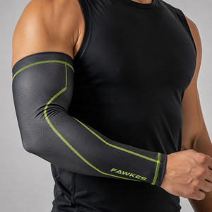 Manguito de Ciclismo Fawkes Negro con Estampado por Transferencia Térmica, Ecológico, Antibacterial, Anti-UV, Unisex, para Adultos, Personalizado 2026, Transpirable - Product Image 6