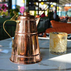 Versatile Vintage Design Copper Water Jug 1.8L Capacity Durable Eco-Friendly All Occasions <b>Beer</b> & Drinks Smooth Finish Wholesale - Product Image 1