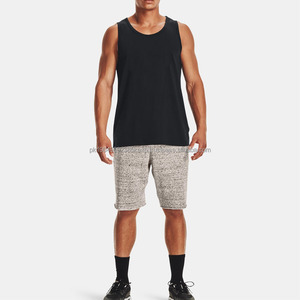 Camisetas sin Mangas con Logotipo Personalizado, 60% Algodón, 40% Poliéster, Camisetas Deportivas para Hombre, Gimnasio - Product Image 3