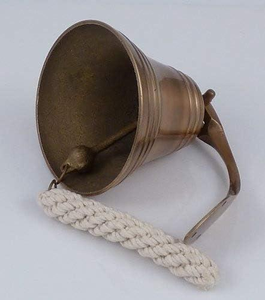 Campana de Metal de Lujo para Colgar en la Pared, Estilo Marítimo Vintage, para Casa de Playa, Oficina, Restaurante, Interiores Costeros y Coleccionistas - Product Image 3