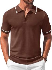 Camisetas Polo de Trabajo de Algodón para Hombre con Logotipo Bordado Personalizado, Uniformes Premium para Hombre, Camisetas Polo de Golf - Product Image 2