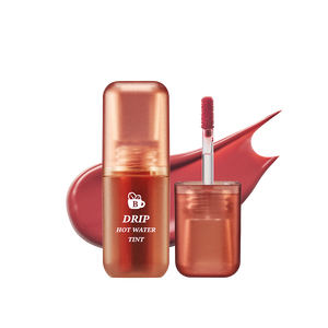 Korean Black Rouge Brand Drip Hot Water Tint LV08 Peach Toasting Brillo de labios mate de larga duración - Product Image 4