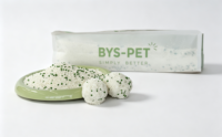 Litière pour chat en manioc BYS en gros, 2 kg, agglomération rapide, hautement absorbante, faible poussière, pour acheteurs en gros, distributeurs d'animaux de compagnie, emballage flexible