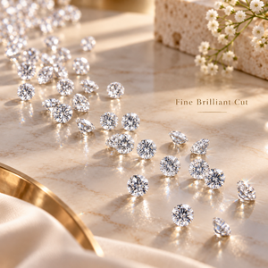 เพชรทรงกลมธรรมชาติคัดสรรพิเศษ สี FG ความสะอาดระดับ SI น้ำหนัก 0.027-0.035 กะรัต ขนาด 1.8-2.0 มม. |   อัญมณีเม็ดเดี่ยวสำหรับทำเครื่องประดับขายส่งจำนวนมาก - Product Image 2