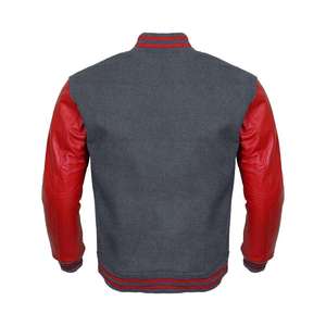 Chaqueta Varsity Clásica a la Moda, de Alta Calidad, Resistente al Viento, para Hombre, Servicio OEM, MOQ Bajo, Hecho a Medida - Product Image 5