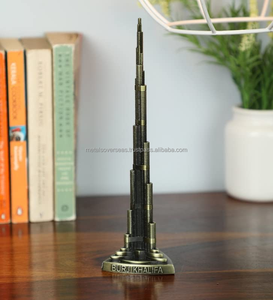 <b>Metal</b> Overseas Burj Khalifa Art Deco 12 Cm Height <b>Small</b> Best Gift for Office Car Home Decoration Items Tableware Thanksgiving - Product Image 5