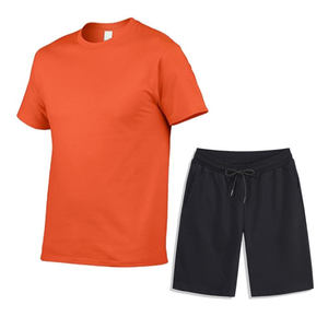 Conjunto de Camiseta y Pantalones Cortos de Verano para Hombre, Diseño Personalizado con Logotipo, de Alta Calidad, Transpirable, Tejido de Felpa - Product Image 3