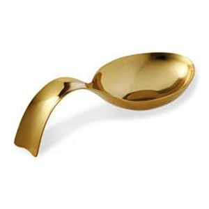Gold Metal Customized Spoon Rest Custom Color Handmade Eco-Friendly Dishwasher Safe <b>Microwave</b> Safe Oven Safe - Product Image 3