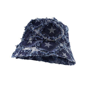Chapeau Bob en Jean Unisexe Personnalisé Printemps-Été pour la Protection Solaire – Vente en Gros Fabricant de Mode - Product Image 5