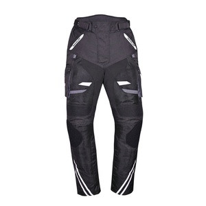 Pantalon de travail slim noir Four Seasons pour hommes, nouveauté, jean de moto et de locomotive décontracté avec poches multiples pour hommes - Product Image 1