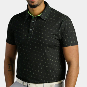 Polo de Manga Corta para Hombre, de Seda de Hielo, Sin Costuras, de Alta Calidad, Estilo Casual de Negocios para Verano - Product Image 3