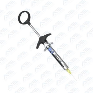 Jeringa para Uso Clínico, Instrumentos Quirúrgicos Dentales, Jeringa Dental de Acero Inoxidable con Agujas, Grado Profesional - Product Image 3