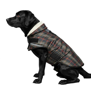 Veste d'hiver pour chien, mignonne, bleue unie, en polaire, coton, polyester, écologique, pour chiens de grande et moyenne taille - Product Image 2