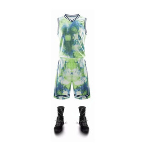 Nouvel uniforme de basket-ball réversible personnalisé, vêtements d'équipe et de sport, uniforme de sublimation, nouveau design, uniforme de basket-ball à vendre - Product Image 4