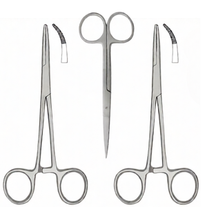 Juego de 11 Piezas de Instrumentos Quirúrgicos Veterinarios para Castración de Cerdos, Herramientas de Acero Inoxidable con Estuche de Transporte - Product Image 2