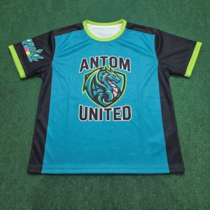 Wholesale Custom <b>100</b>% <b>Polyester</b> Jersey Sublimation T-<b>Shirt</b> Quick Dry Mesh Team Wear Sports <b>Shirt</b> Custom Logo OEM Manufacturer - Product Image 2