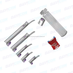 Set de Laringoscopio Convencional Miller, Hojas y Mango de Laringoscopio Desechables de Un Solo Uso, Instrumento Médico para Intubación de Vías Respiratorias - Product Image 4