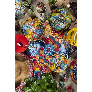 Set di Posate Acapulco Excelsa da 16 Pezzi in Acciaio Inossidabile con Manici Multicolore per Feste - Product Image 4
