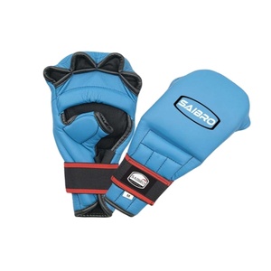 Guantes de boxeo y artes marciales unisex con logotipo personalizado OEM empuñaduras de cuero sintético para entrenamiento de Taekwondo MMA Muay Thai - Product Image 1
