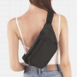 Sac banane personnalisé de style nouveau, imprimé sur mesure, grande capacité, logo personnalisé, prix bas, pour la course à pied, sports de plein air, unisexe. - Product Image 3