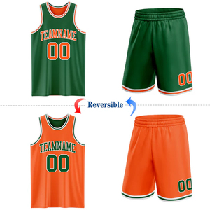 Maillot de basket-ball réversible personnalisé, vêtements de sport, fournisseur OEM - Product Image 3