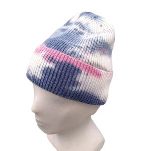 Gorro de invierno de punto personalizado, nuevo estilo Tie Dye, gorro de punto cálido para invierno, hecho en Pakistán - Product Image 1