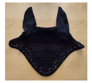 ผ้าคลุมหูม้ากันแมลงแบบสั่งทำคุณภาพสูงสำหรับขี่ม้า ผ้าคลุมหูม้าทำมือ - Product Image 6