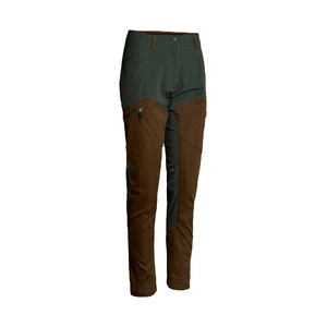 Pantalón de caza de color doble de alta calidad para exteriores 100% tela de lona de algodón botón de cierre frontal, bolsillos laterales, etiqueta tejida interior - Product Image 1