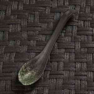 Cuillère à soupe en céramique de style coréen, cuillère à riz créative pour la maison, cuillère de cuisine japonaise pour restaurant et hôtel, style minimaliste par UO - Product Image 5