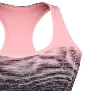 Women Sports <b>Bra</b> Fitness Front Adjustable Straps Yoga Wear Breathable Wireless Support High <b>Stretch</b> Activewear Top - Product Image 5